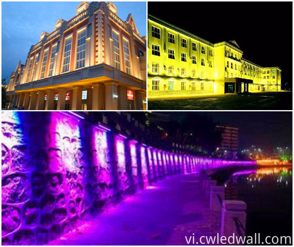 Wall Wash Lighting Building COB